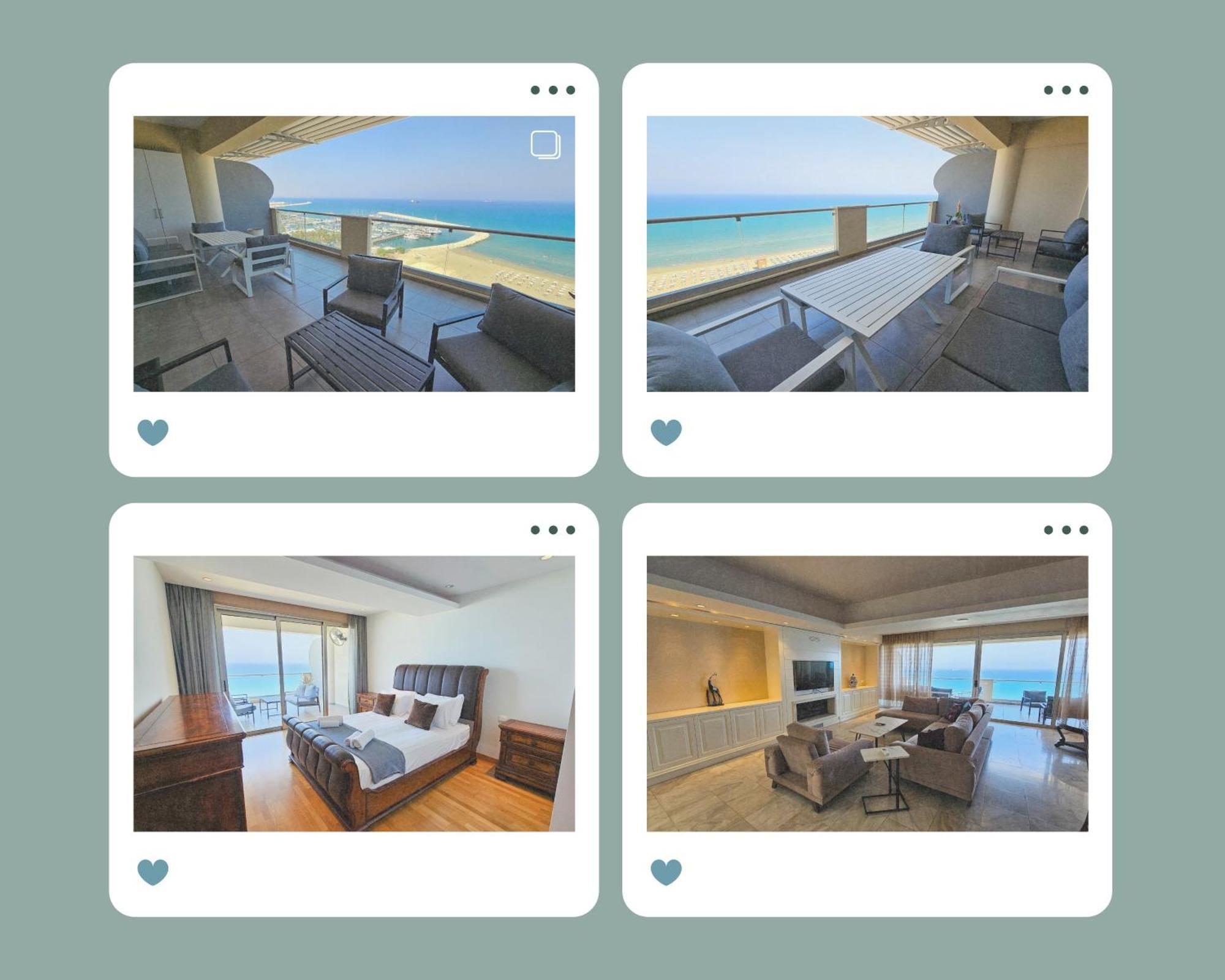 Διαμέρισμα Beachfront Seaview Lux Penthouse